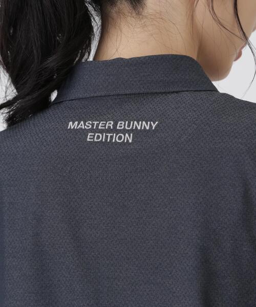 MASTER BUNNY EDITION（マスターバニーエディション）の「【MASTER BUNNY EDITION】4WAYドビー半袖ポロシャツ（ポロシャツ・レディース・ブラック/ベージュ/グレー系その他・SMALL/MEDIUM/LARGE）」の16枚目の写真