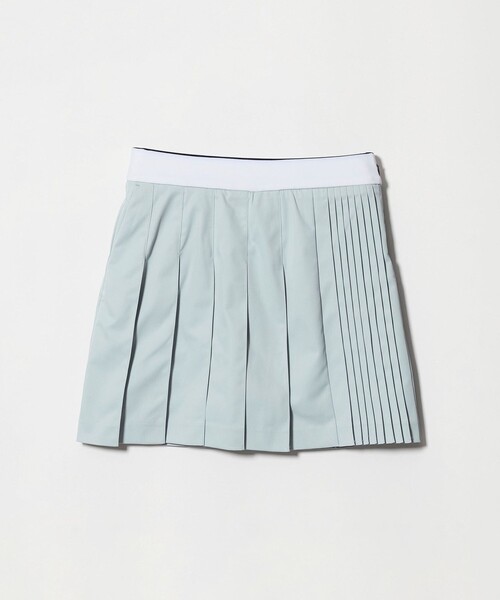 UNITED ARROWS GOLF(ユナイテッドアローズゴルフ)の「スポーティ プリーツスカート 撥水(スカート・レディース・ホワイト/ライトグレー・S/M/L)」の1枚目の写真