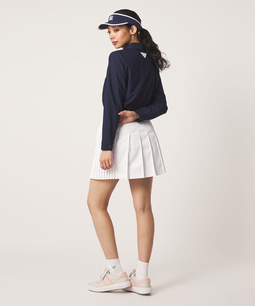 UNITED ARROWS GOLF(ユナイテッドアローズゴルフ)の「スポーティ プリーツスカート 撥水(スカート・レディース・ホワイト/ライトグレー・S/M/L)」の11枚目の写真