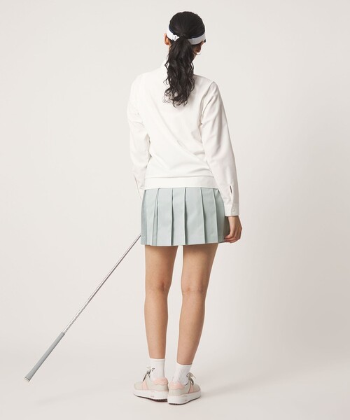 UNITED ARROWS GOLF(ユナイテッドアローズゴルフ)の「スポーティ プリーツスカート 撥水(スカート・レディース・ホワイト/ライトグレー・S/M/L)」の13枚目の写真
