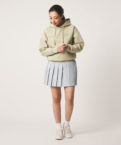 UNITED ARROWS GOLF(ユナイテッドアローズゴルフ)の「スポーティ プリーツスカート 撥水(スカート・レディース・ホワイト/ライトグレー・S/M/L)」の14枚目の写真
