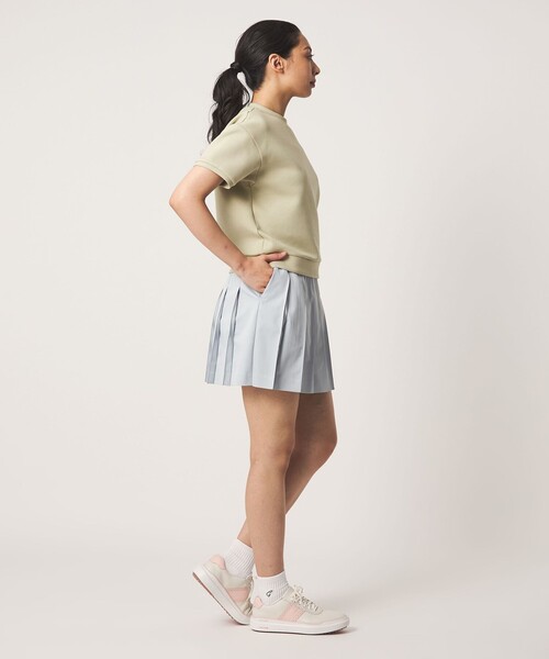 UNITED ARROWS GOLF(ユナイテッドアローズゴルフ)の「スポーティ プリーツスカート 撥水(スカート・レディース・ホワイト/ライトグレー・S/M/L)」の16枚目の写真