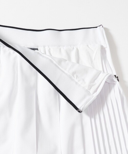 UNITED ARROWS GOLF(ユナイテッドアローズゴルフ)の「スポーティ プリーツスカート 撥水(スカート・レディース・ホワイト/ライトグレー・S/M/L)」の18枚目の写真