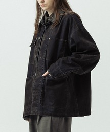 SLICK（スリック）の「【SLICK/スリック】Flock Denim Coverall/フロックデニム カバーオール（カバーオール）」