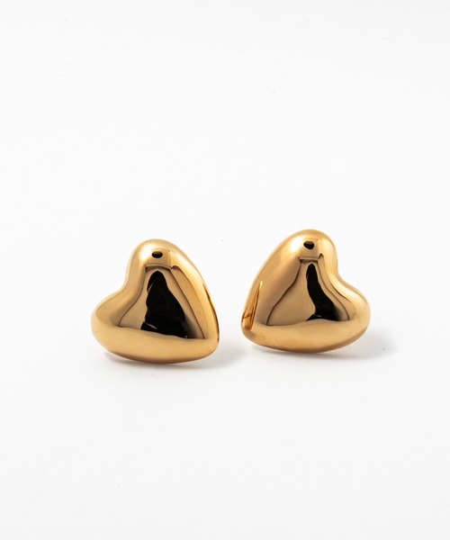 セール】【ANNIKA INEZ】ミニハートピアス E1008 Mini Heart Studs