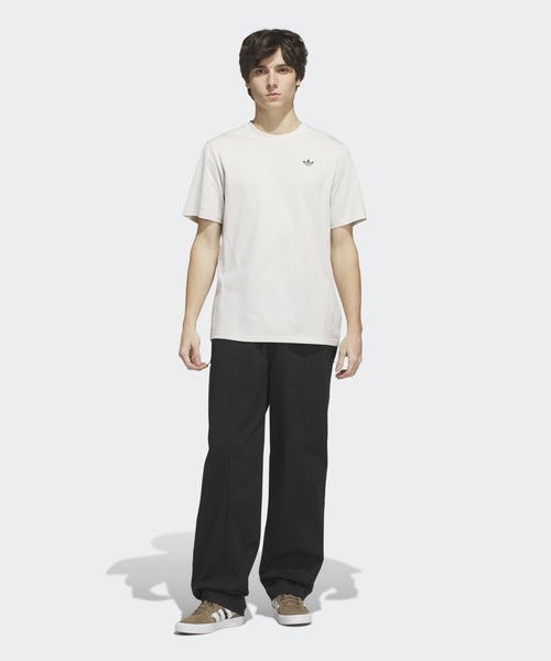 adidas（アディダス）の「SKATEBOARDING CAMO LOGO TEE / アディダスオリジナルス adidas Originals（Tシャツ/カットソー・メンズ・グレー・MEDIUM/SMALL/X-SMALL/3XL/LARGE/X-LARGE）」の7枚目の写真