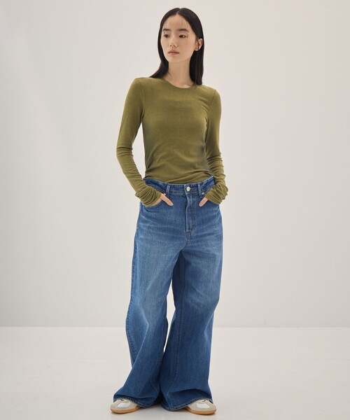 YANUK(ヤヌーク)の「MARY MNB(デニムパンツ・レディース・ブルー・23/24/25/26/27)」の15枚目の写真