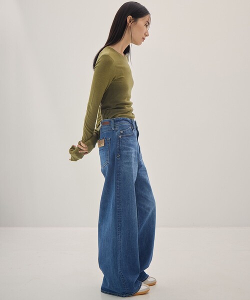 YANUK(ヤヌーク)の「MARY MNB(デニムパンツ・レディース・ブルー・23/24/25/26/27)」の16枚目の写真