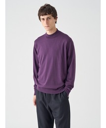 JOHN SMEDLEY（ジョンスメドレー）の「モックネック長袖ニットプルオーバー（ニット/セーター）」