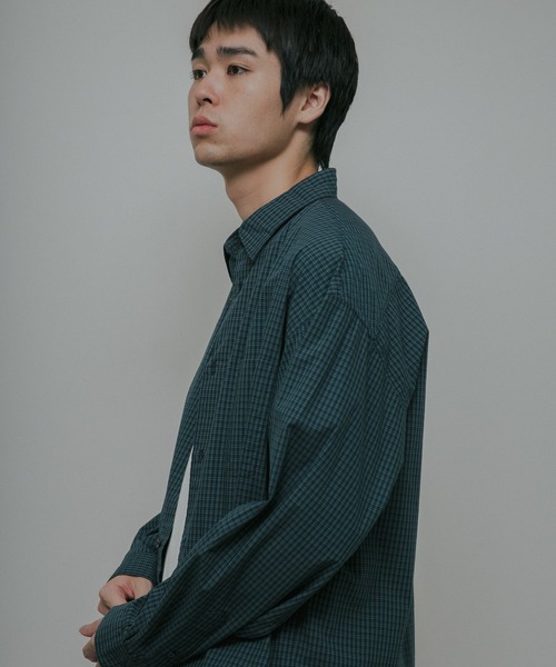 URBAN RESEARCH DOORS(アーバンリサーチドアーズ)の「OG Cotton Poplin Plaid Shirts(シャツ/ブラウス・メンズ・ブラウン/グリーン・LARGE/MEDIUM)」の11枚目の写真