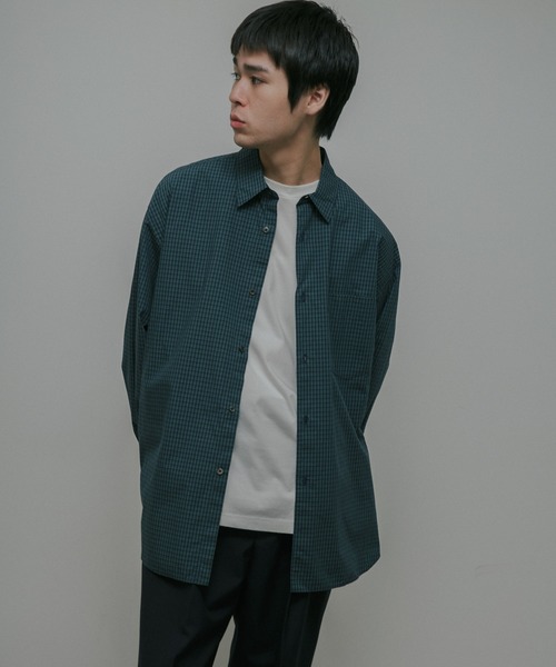 URBAN RESEARCH DOORS(アーバンリサーチドアーズ)の「OG Cotton Poplin Plaid Shirts(シャツ/ブラウス・メンズ・ブラウン/グリーン・LARGE/MEDIUM)」の13枚目の写真