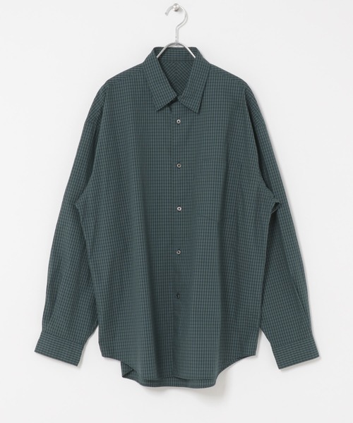 URBAN RESEARCH DOORS(アーバンリサーチドアーズ)の「OG Cotton Poplin Plaid Shirts(シャツ/ブラウス・メンズ・ブラウン/グリーン・LARGE/MEDIUM)」の19枚目の写真
