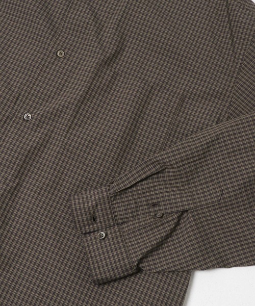 URBAN RESEARCH DOORS(アーバンリサーチドアーズ)の「OG Cotton Poplin Plaid Shirts(シャツ/ブラウス・メンズ・ブラウン/グリーン・LARGE/MEDIUM)」の22枚目の写真