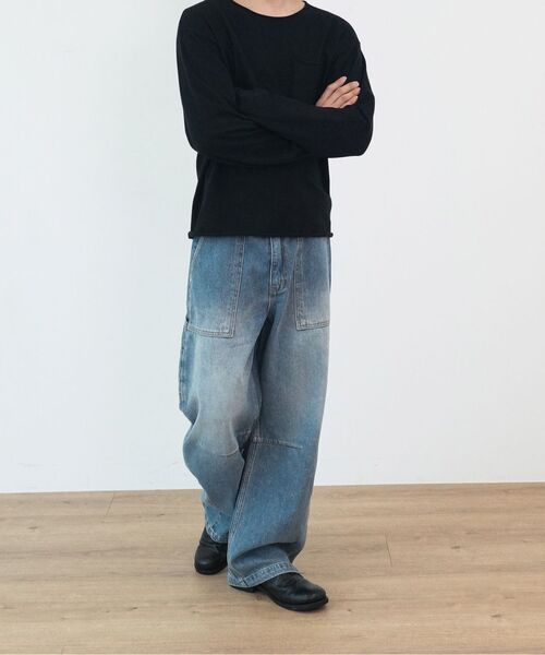 FABREGAT（ファブレガ）の「パティグカーブドデニムパンツ（ヴィンテージブルー）（デニムパンツ・メンズ・その他・2/3/1）」の2枚目の写真