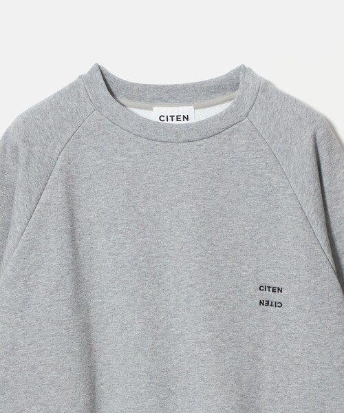 CITEN(シテン)の「<CITEN>フレンチミリタリーライトスウェットシャツ(スウェット・メンズ・ホワイト/グレー系/ブラック・M/L)」の13枚目の写真