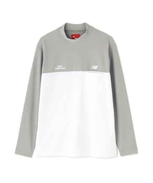 New Balance Golf(ニューバランスゴルフ)の「長袖 モックネック プルオーバー (MENS)(Tシャツ/カットソー・メンズ・グレー系その他3/ブラック・LARGE/X-LARGE/MEDIUM)」の12枚目の写真