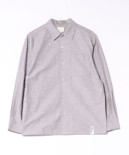 A.P.C.(アーペーセー)の「CHEMISE AMOS(シャツ/ブラウス・メンズ・ベージュ/ホワイト・M/L/S)」の2枚目の写真