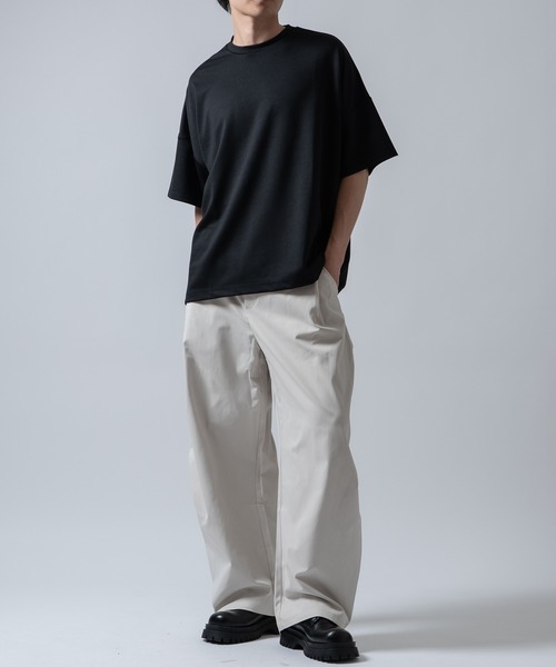 Crownor（クラウノアー）の「バルーンワイドパンツ（その他パンツ・メンズ・ベージュ/ブラック・MEDIUM）」の10枚目の写真