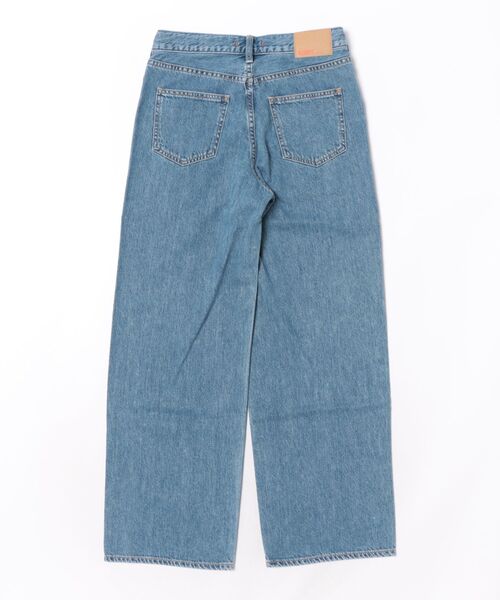 SOFFITTO(ソフィット)の「【NEEDBY heritage/ニードバイヘリテージ】MEIデニムパンツ(デニムパンツ・レディース・ブルー・23inch)」の2枚目の写真