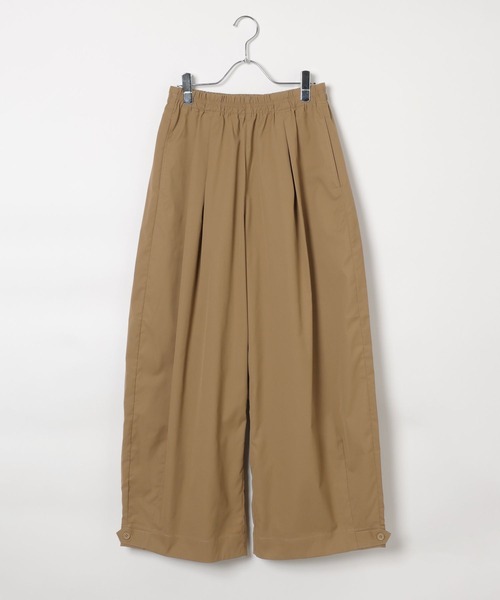LEPSIM(レプシィム)の「裾ボタンイージーパンツAW 1066525(その他パンツ・レディース・カーキ/キャメル/ブラック・FREE)」の3枚目の写真