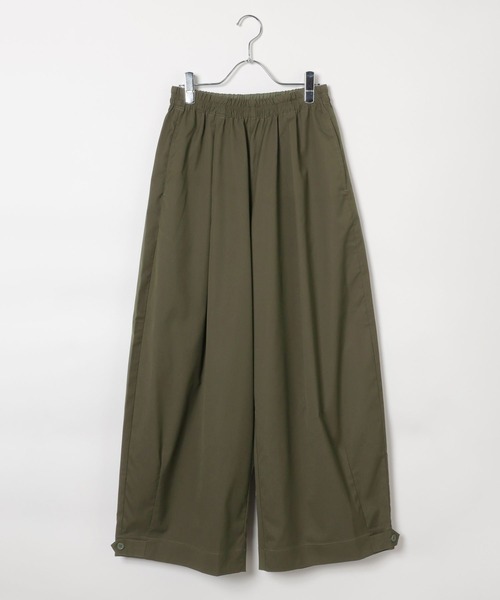 LEPSIM(レプシィム)の「裾ボタンイージーパンツAW 1066525(その他パンツ・レディース・カーキ/キャメル/ブラック・FREE)」の2枚目の写真