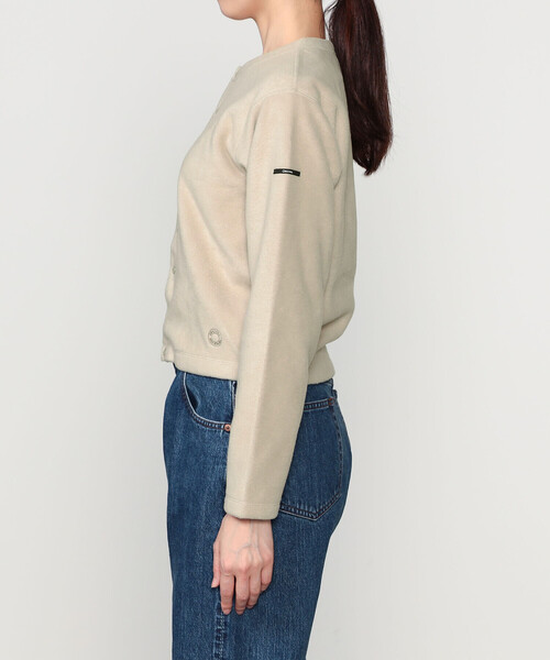 ORCIVAL(オーシバル)の「ORCIVAL | フリース クルーネックカーディガン WOMEN(カーディガン/ボレロ・レディース・ピンク系その他/グレー/グレイッシュベージュ/ブラック・2/1)」の19枚目の写真