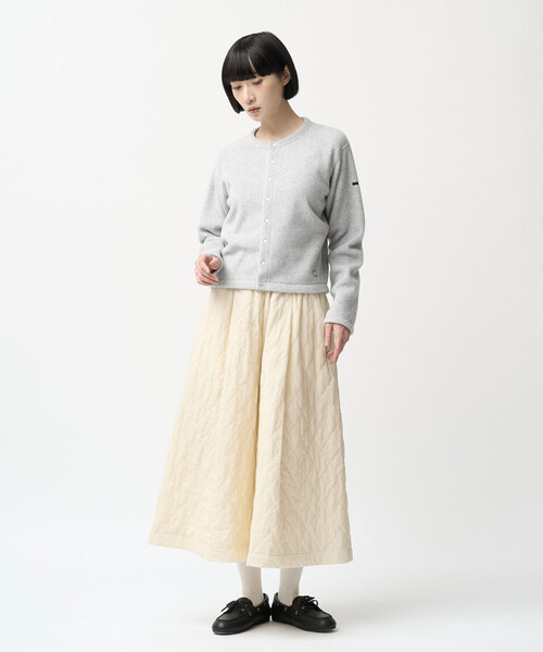 ORCIVAL(オーシバル)の「ORCIVAL | フリース クルーネックカーディガン WOMEN(カーディガン/ボレロ・レディース・ピンク系その他/グレー/グレイッシュベージュ/ブラック・2/1)」の12枚目の写真