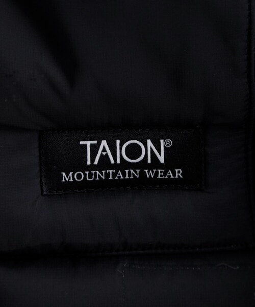 tk.TAKEO KIKUCHI（ティーケータケオキクチ）の「【TAION】マウンテンパッカブルダウン（ブルゾン・メンズ・ブラック・03/02）」の9枚目の写真