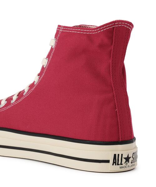 Schott(ショット)の「CONVERSE/コンバース/CANVAS ALL STAR J HI/キャンバス オールスターJ HI(スニーカー・メンズ・レッド・9.5/8/8.5/9/7.5)」の6枚目の写真