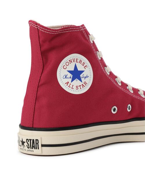 Schott(ショット)の「CONVERSE/コンバース/CANVAS ALL STAR J HI/キャンバス オールスターJ HI(スニーカー・メンズ・レッド・9.5/8/8.5/9/7.5)」の7枚目の写真