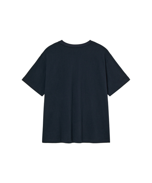 DEINET(ダイニット)の「BI GRAPHIC OVERSIZED T-SHIRT IN NAVY(Tシャツ/カットソー・レディース・その他・FREE)」の3枚目の写真