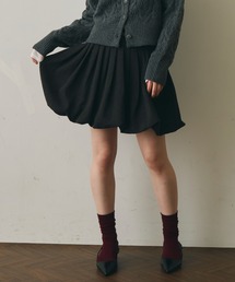 タックバルーンミニスカート