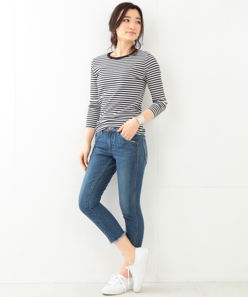 BEAMS LIGHTS Women's(ビームスライツ ウィメンズ)の「BEAMS LIGHTS×CHANTECLAIR / 天竺ロングスリーブ Tシャツ(Tシャツ/カットソー・レディース・ホワイト/ブラック/その他1・ONE SIZE)」の18枚目の写真