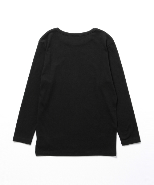 BEAMS LIGHTS Women's(ビームスライツ ウィメンズ)の「BEAMS LIGHTS×CHANTECLAIR / 天竺ロングスリーブ Tシャツ(Tシャツ/カットソー・レディース・ホワイト/ブラック/その他1・ONE SIZE)」の13枚目の写真