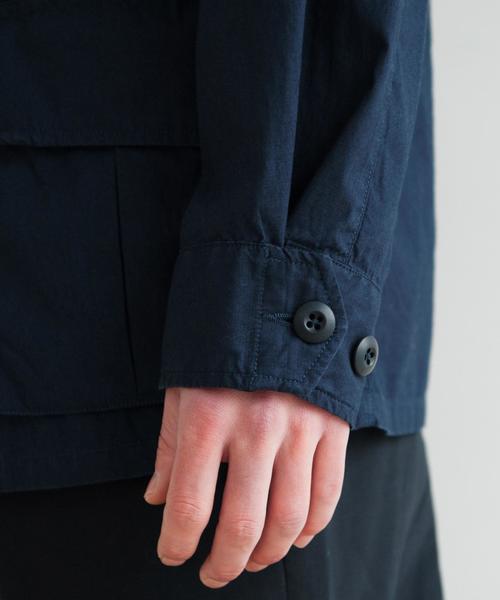 green label relaxing（グリーンレーベルリラクシング）の「BC MINI/RIP ファティーグジャケット◆（ミリタリージャケット・メンズ・ネイビー/オリーブ・LARGE/MEDIUM/SMALL）」の9枚目の写真