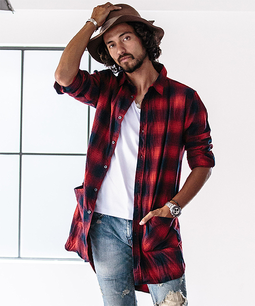 CAMBIO�i�J���r�I�j�́ums2834-�N�����N���I���u���`�F�b�N�t�����l�������O�V���c�i�V���c/�u���E�X�j�v�b���b�h