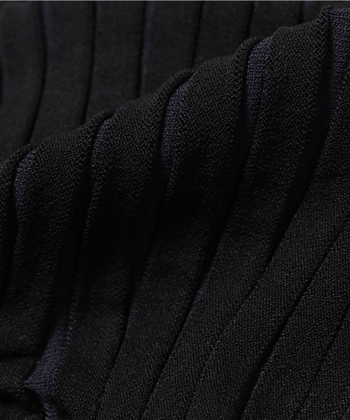 Droite lautreamont（ドロワットロートレアモン）の「ニットプリーツ見えスカート（スカート・レディース・ブラック/グリーン/ベージュ・M/L）」の15枚目の写真