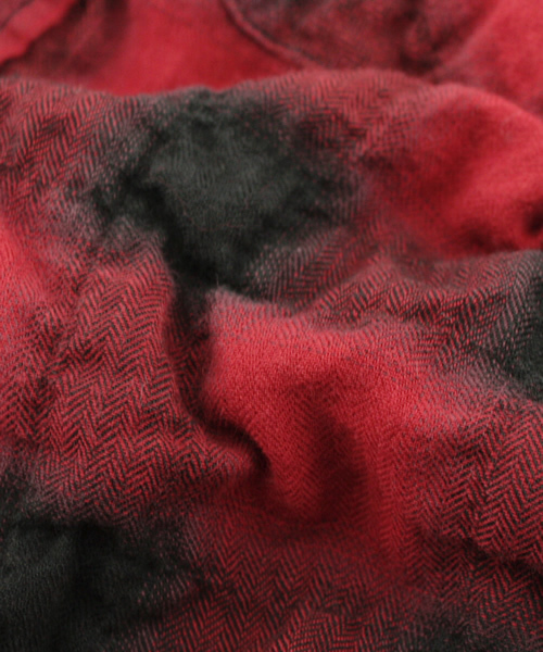 HYSTERIC MINI（ヒステリックミニ）の「Ｍａｔｔ　ＮＹ　ＰＵＮＫ　フード付きチェックシャツ（シャツ/ブラウス・キッズ・ブラック/レッド・130/140）」の7枚目の写真