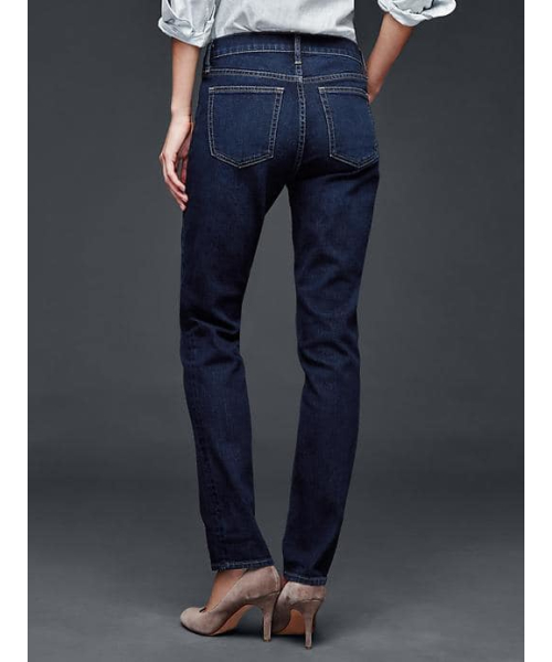 GAP(ギャップ)の「Gap 1969 High Rise Authentic Straight Jeans(デニムパンツ・レディース・ブルー・23/24/25/28/29/26/27)」の2枚目の写真