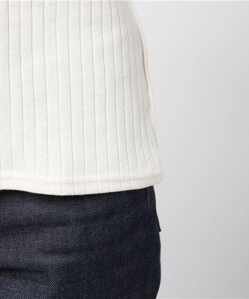 VENCEEXCHANGE（ヴァンスエクスチェンジ）の「バックストラッピープルオーバー                  （Tシャツ/カットソー・レディース・レッド/オフホワイト/ブラック/イエロー・MEDIUM）」の11枚目の写真