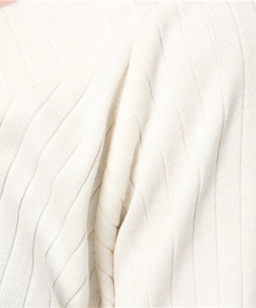 VENCEEXCHANGE（ヴァンスエクスチェンジ）の「バックストラッピープルオーバー                  （Tシャツ/カットソー・レディース・レッド/オフホワイト/ブラック/イエロー・MEDIUM）」の12枚目の写真