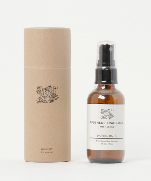 Fragrance Spray Mist Blue お香 ルームフレグランス Apotheke Mist Standard Pastel Fragrance アポテーケフレグランス のファッション Apotheke Apotheke 人気商品ランキングの