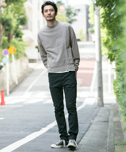 URBAN RESEARCH Sonny Label(アーバンリサーチサニーレーベル)の「MAGIC NUMBER×Sonny Label Over Dye Stitch Sweat(スウェット・メンズ・ネイビー/グレー・MEDIUM/LARGE)」の15枚目の写真