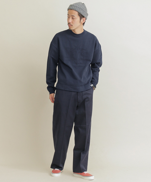 URBAN RESEARCH Sonny Label(アーバンリサーチサニーレーベル)の「MAGIC NUMBER×Sonny Label Over Dye Stitch Sweat(スウェット・メンズ・ネイビー/グレー・MEDIUM/LARGE)」の16枚目の写真