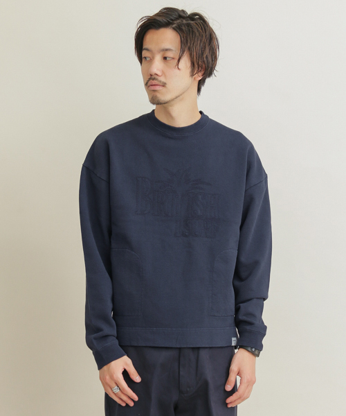 URBAN RESEARCH Sonny Label(アーバンリサーチサニーレーベル)の「MAGIC NUMBER×Sonny Label Over Dye Stitch Sweat(スウェット・メンズ・ネイビー/グレー・MEDIUM/LARGE)」の17枚目の写真