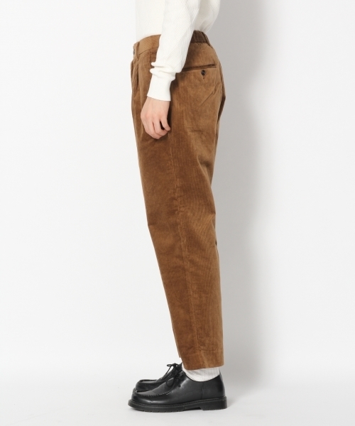 GLOBAL WORK(グローバルワーク)の「ストレッチコーデュロイワイドパンツ(その他パンツ・メンズ・ネイビー/グリーン/ブラウン・MEDIUM/LARGE/SMALL)」の8枚目の写真
