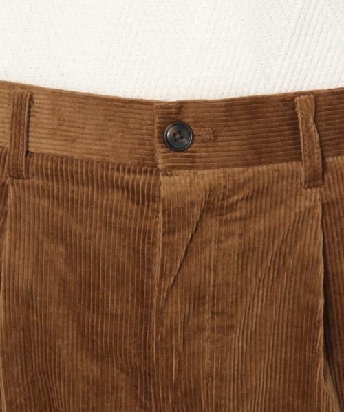 GLOBAL WORK(グローバルワーク)の「ストレッチコーデュロイワイドパンツ(その他パンツ・メンズ・ネイビー/グリーン/ブラウン・MEDIUM/LARGE/SMALL)」の10枚目の写真