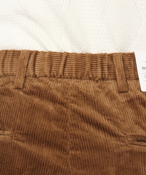 GLOBAL WORK(グローバルワーク)の「ストレッチコーデュロイワイドパンツ(その他パンツ・メンズ・ネイビー/グリーン/ブラウン・MEDIUM/LARGE/SMALL)」の14枚目の写真