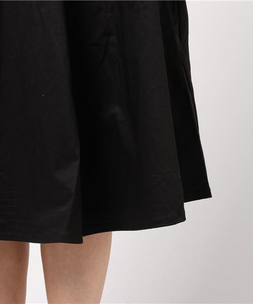 MERLOT（メルロー）の「ウエストリボンタックフレアスカート1105（スカート・レディース・ベージュ/カーキ/ブラック/グレー・FREE）」の15枚目の写真