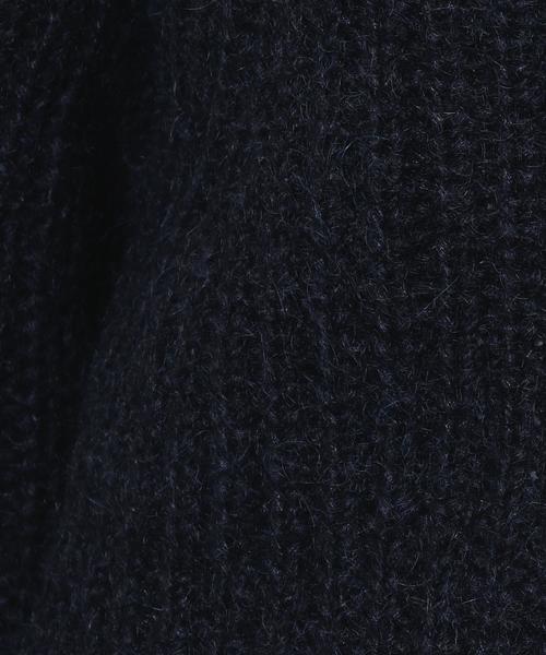 boussole（ブソル）の「＜boussole＞MIX RIB TURTLE NECK KNIT